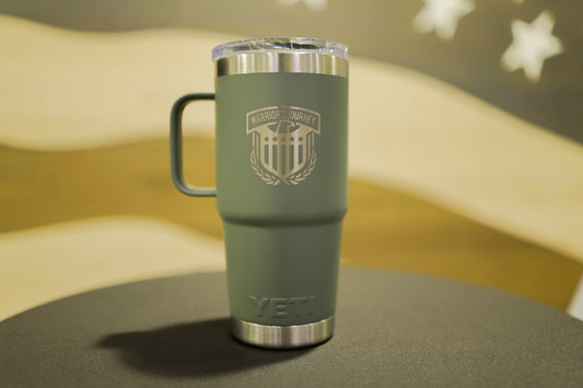 The Warrior's Journey Yeti 20oz Travel Mug